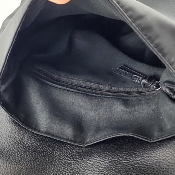 Botkier Trigger Backpack Black Nylon Multi Functional Adjustable Shoulder Straps - Picture 11 of 15